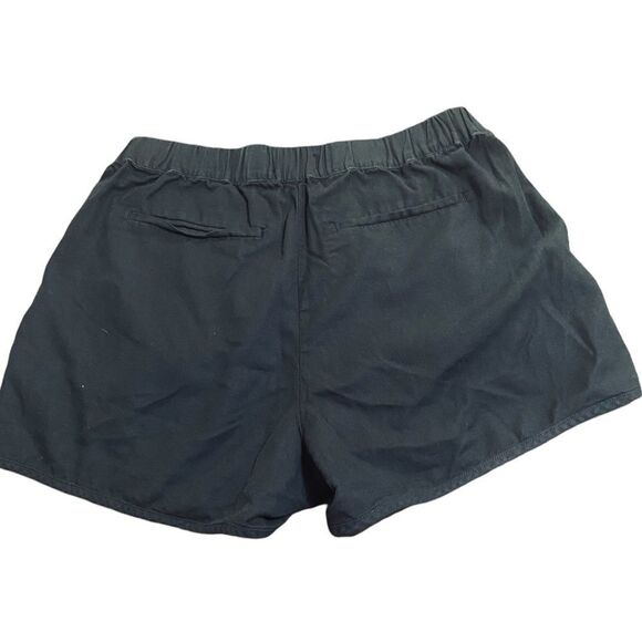 Madewell Wm’s Sz Sm Black Pull On Supercomfy High Rise Classic Shorts - Picture 3 of 4